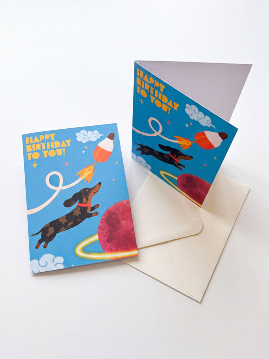 Kartenset itsybitsy × mooi studio mit drei Geburtstagskarten und Couverts