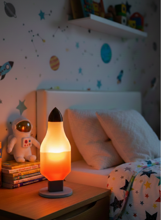 Raketen Glace Lampe