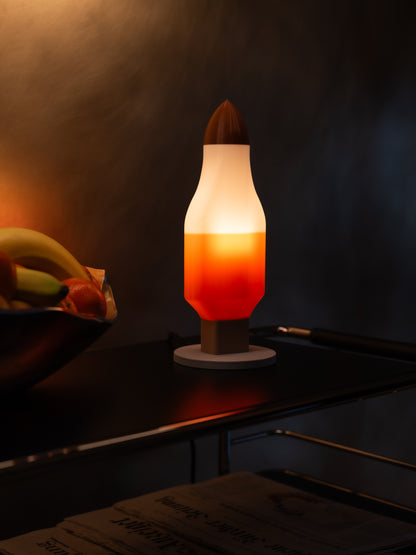 Raketenlampe