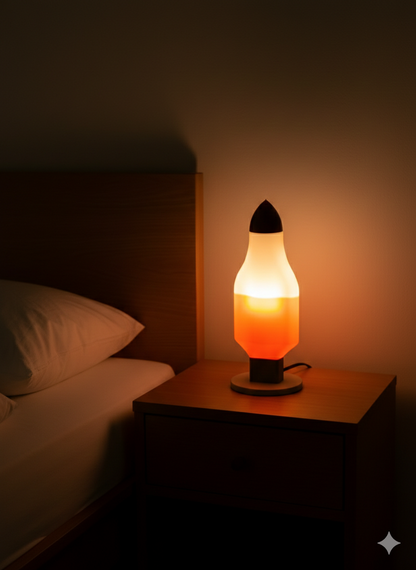 Lampe fusée