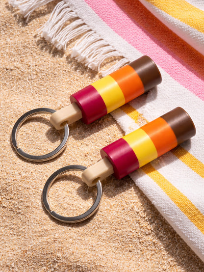 Lot de 2 porte-clés fusée